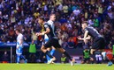 Cáceres celebra el gol ante Puebla en el Estadio Cuauhtémoc. Foto: Imago7