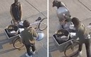 El tamalero se defendió del asaltante.