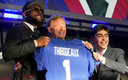 Kayvon Thibodeaux, elegido por Giants en la primera ronda del Draft 2022 de la NFL. (Reuters)