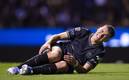 Federico Viñas salió lesionado del juego entre Puebla y América de Liguilla (Mexsport)