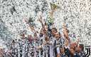 Juventus celebrando el título de la temporada 18/19. (Juventus)