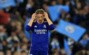 Modric en un duelo de Champions League. (Reuters)