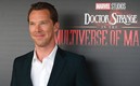 Benedict Cumberbatch promociona Doctor Strange. Foto: AFP