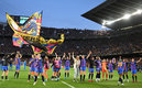 El Camp Nou lució a tope. (Foto: AFP)