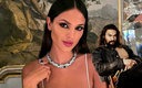 Eiza González y Jason Momoa estarían en una relación. (IG @EizaGonzalez y @PrideOfGypsies)
