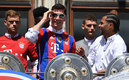 Lewandowski, de los más alabados por la afición del Bayern en las celebraciones | Reuters