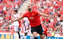 Muriqi consiguió el primer gol  del Mallorca ante el Rayo Vallecano. Foto: Twitter Mallorca