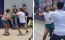 La pelea entre "Peters" y "Puños de Oro" se dio a las afuera de la ESIME Zacatenco.