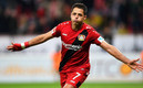 Javier Hernández durante su etapa con el Bayer Leverkusen. (FOTO: EFE)