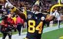 Antonio Brown jugó con Steelers del 2010 al 2018. (AP)