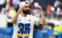 Benzema festeja el campeonato del Real Madrid. (FOTO: AFP)