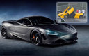 El carro alcanza una velocidad de 341 kilómetros por hora (McLaren)