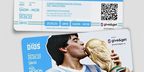 Un nuevo homenaje a Diego Armando Maradona. Foto: Olé