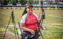 Dafne Quintero se instaló en la antesala de las medallas en la Copa del Mundo de Tiro con Arco (Twitter @CONADE)