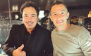 Hugo Sánchez y Andrés Guardado tuvieron una buena charla. FOTO: @andresgua18