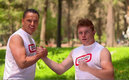 Canelo Álvarez y Roberto Sandoval en campaña.