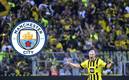 Erling Haaland será el fichaje estelar del Manchester City para la próxima temporada (AFP)