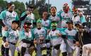 Los Jonroneros del Pancracio quedaron campeones en el Beisbol Rocks (Cortesía CMLL)
