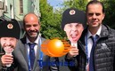 Luis García y Christian Martinoli (Captura de Instagram Christian Martinoli).