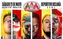 Máscaras Freestyle en el Deportivo Oceanía, este sábado 21 de mayo