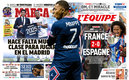 La batalla en la prensa de España y Francia.