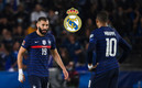 Mbappé y Benzema con la Selección de Francia. (FOTO: AFP)