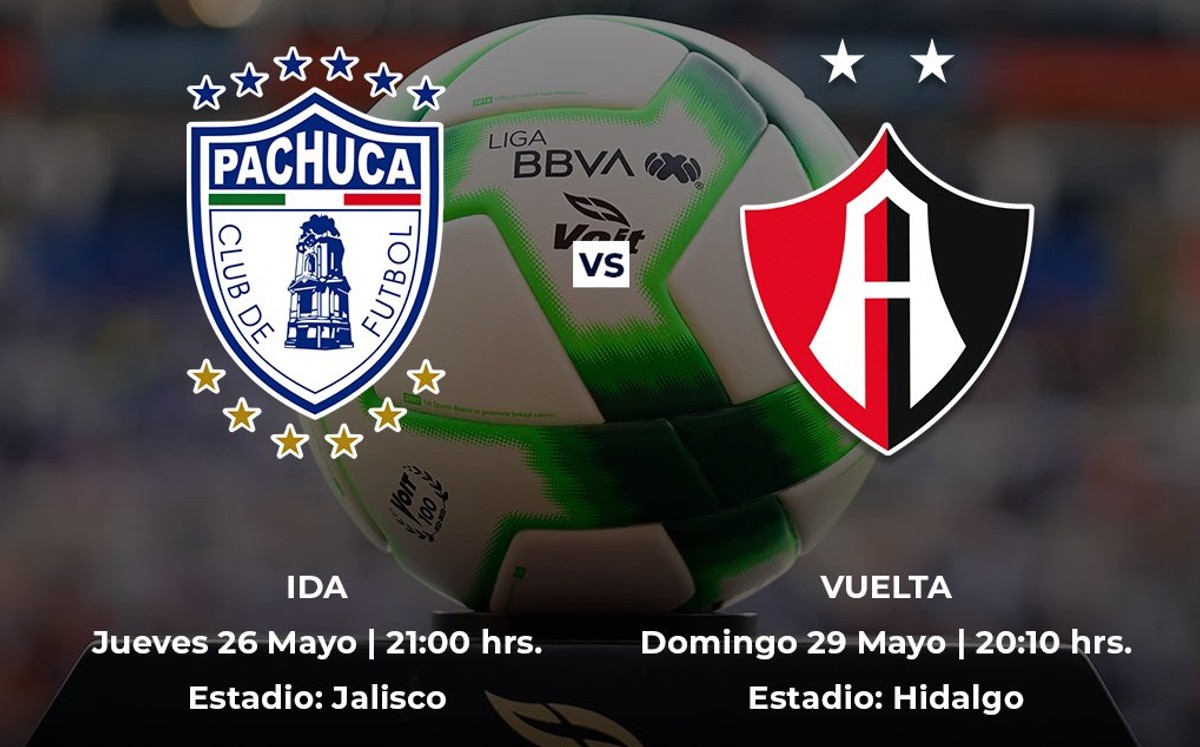 Pachuca vs Atlas: Fechas y horarios de la Final de Liga MX 2022