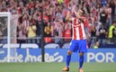 Luis Suárez en su despedida del Atlético de Madrid. Foto: AFP