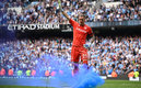 Olsen jugó ante el City | AFP