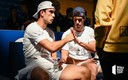 Alejandro Galán y Juan Lebrón. (@jlebronc)