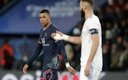 Mbappé y Benzema en los Octavos de Champions. (EFE)