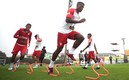 La Selección de Perú entrenando (Captura de Twitter Selección Peruana).