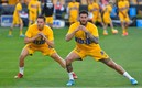 Thauvin y Gignac en entrenanamiento previo a juego con Tigres. Foto: Imago7