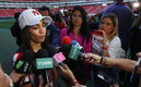 Carolina Jaramillo apoyó la gestión de Amaury Vergara. (Foto: Mexsport)