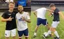 Neymar tuvo un duelo con Jack Downer, campeón mundial de freestyler (Captura Twitter)