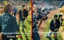 El trágico momento que pasó el aficionado.