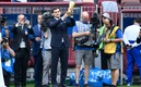Iker Casillas durante un evento de FIFA con la Copa del Mundo. Foto: Imago7