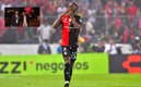 Julián Quiñones festeja su gol vs Pachuca. (FOTO: Imago7)