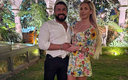 Andrade y Charlotte Flair se comprometieron en el Año Nuevo del 2020. (IG @AndradeAlmas)