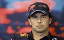 Checo en conferencia de prensa. (Reuters)