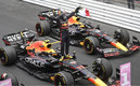 Checo Pérez ganó en Mónaco. (Foto: AFP)