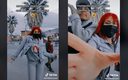 La joven actuó rápido y logró salvar su celular (TikTok @kimberly.lunaa)