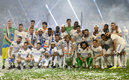Real Madrid celebró en el Bernabéu. (Foto: AFP)