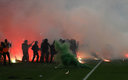 Saint-Étienne descendió a Segunda pese a ser el equipo con más títulos en Primera. (AFP)