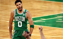 Jayson Tatum, jugador de Boston Celtics. (AFP)