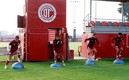 Toluca en entrenamiento. Foto: cortesía Toluca