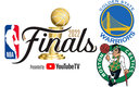 Golden State y Boston chocarán a partir del 2 de junio en las Finales. (NBA)