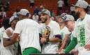 Los Celtics se coronaron en la Conferencia Este de la NBA (AFP)