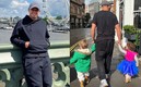 El Chicharito está en Londres festejando con sus hijos. FOTO: @CH14_