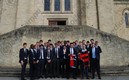 El grupo de aficionados en el Ampleforth College. (FOTO: Cortesía mediotiempo)
